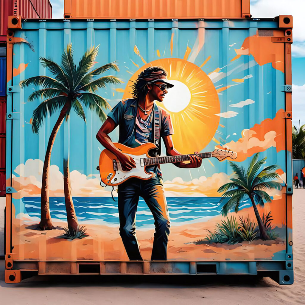 cover single art Martin Packwood Beach Street Boogie