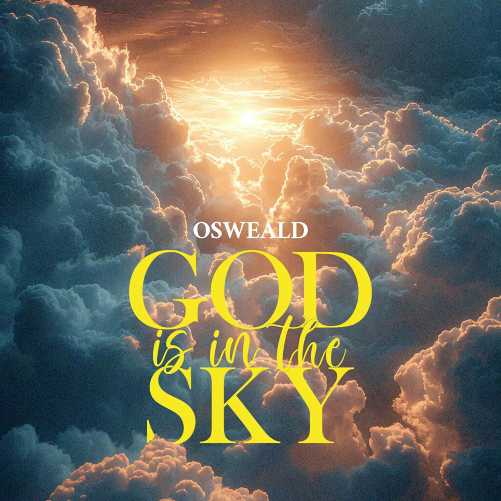 cover single art Osweald God is in the sky