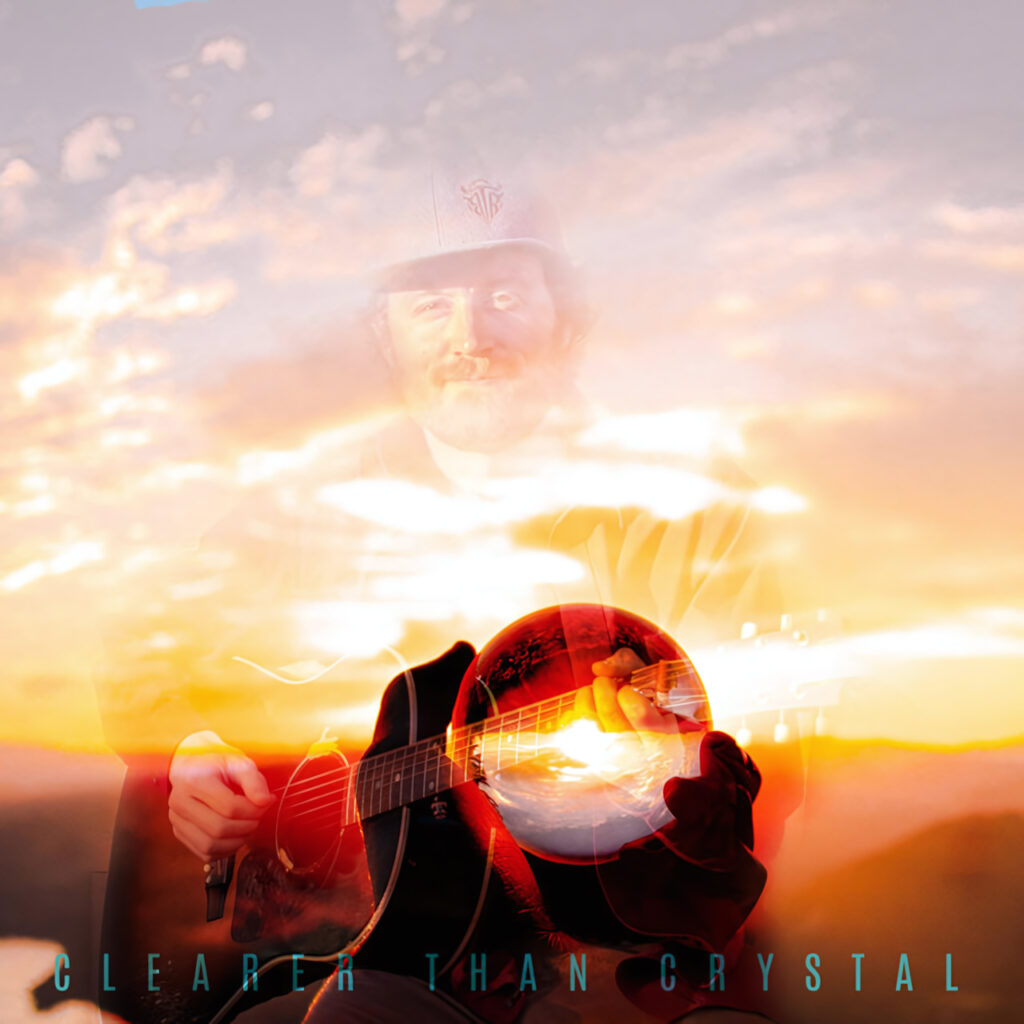 cover single art Sean Waters & the Sunrise Genius Clearer than Crystal