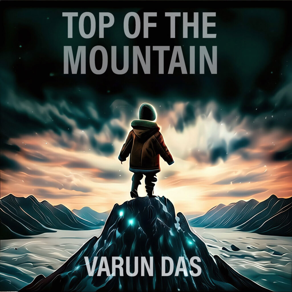 cover single art Varun Das Top Of The Mountain