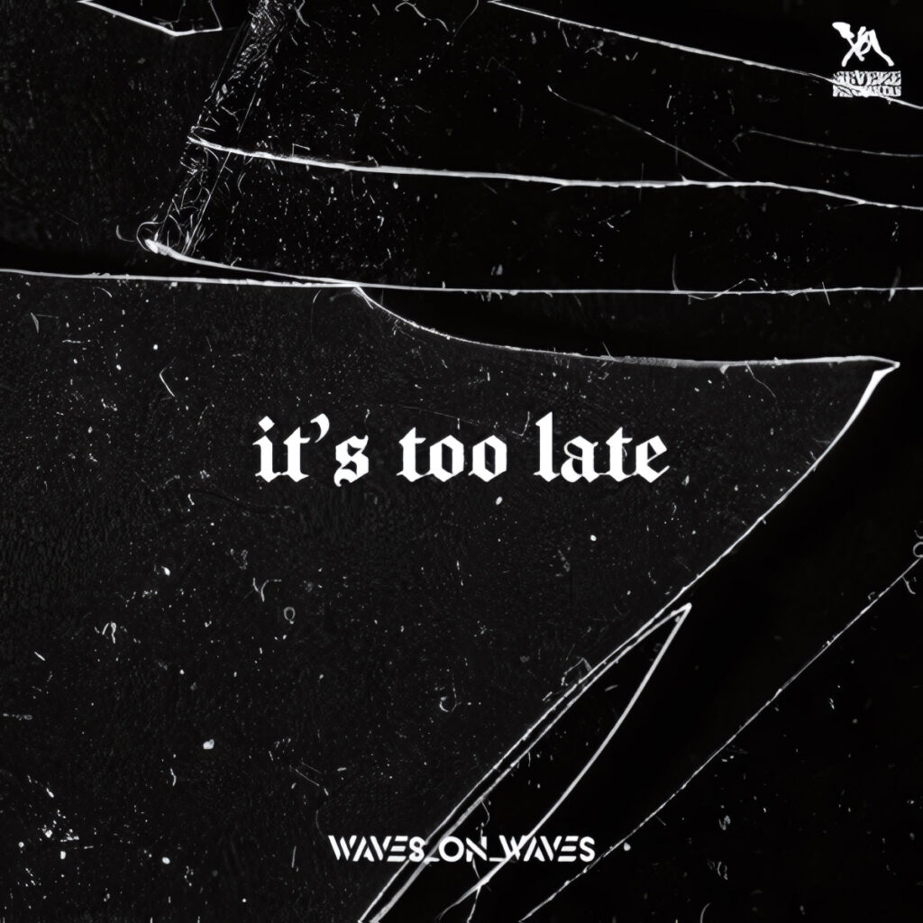 cover single art Waves On Waves Waves On Waves After Dark Crimewave Its Too Late