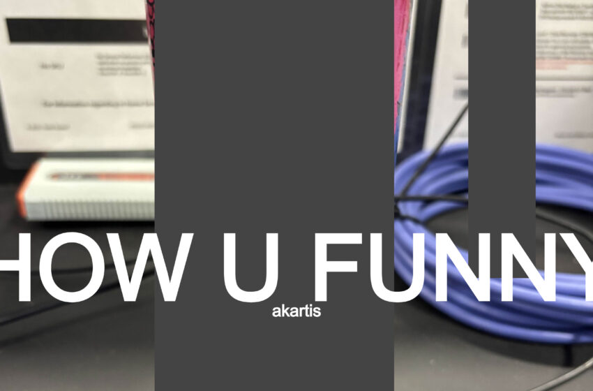  Akartis reinventa su sonido con su EP “how u funny”: irreverente y experimental