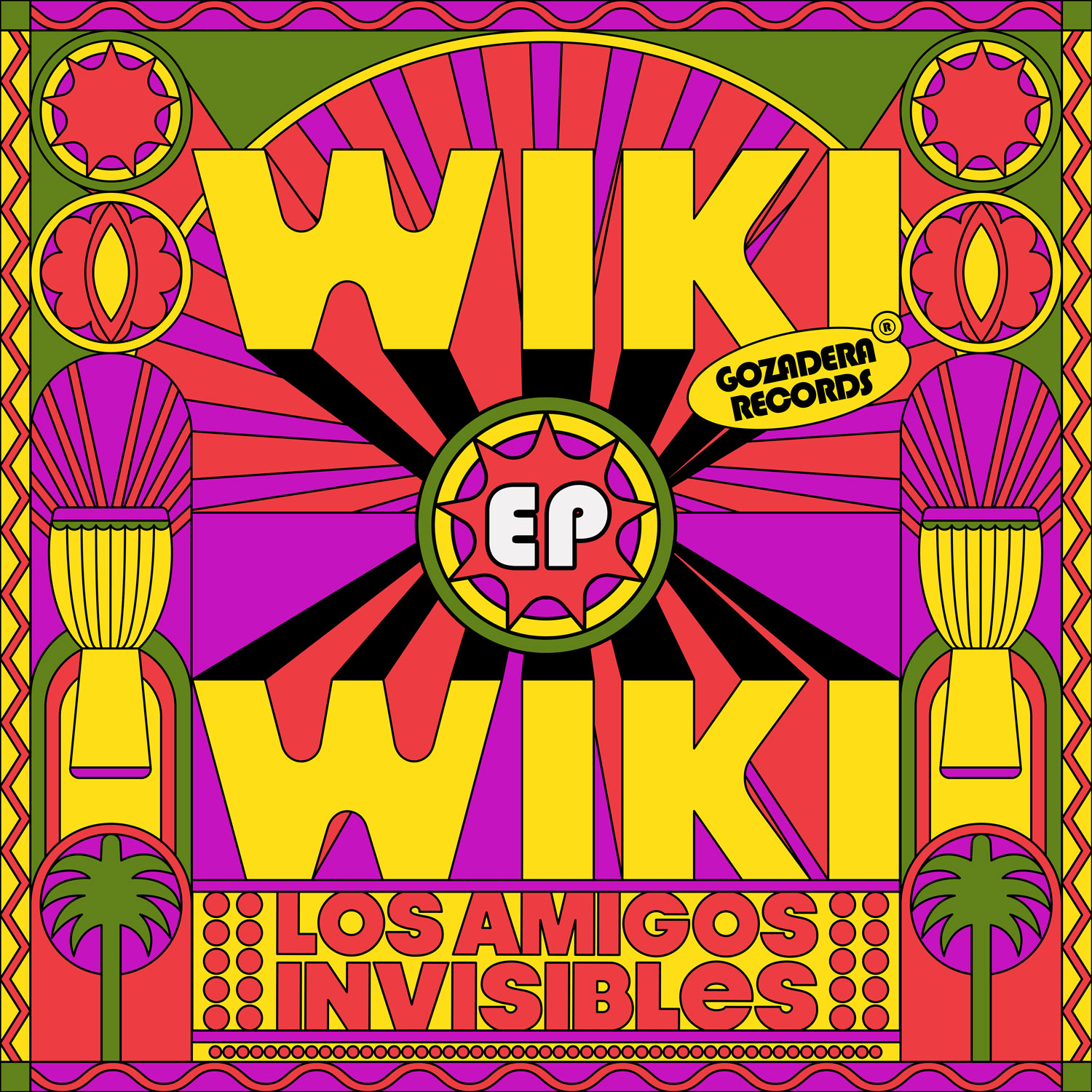 Los Amigos Invisibles reviven el ritmo noventero con su explosivo “WIKI WIKI EP”