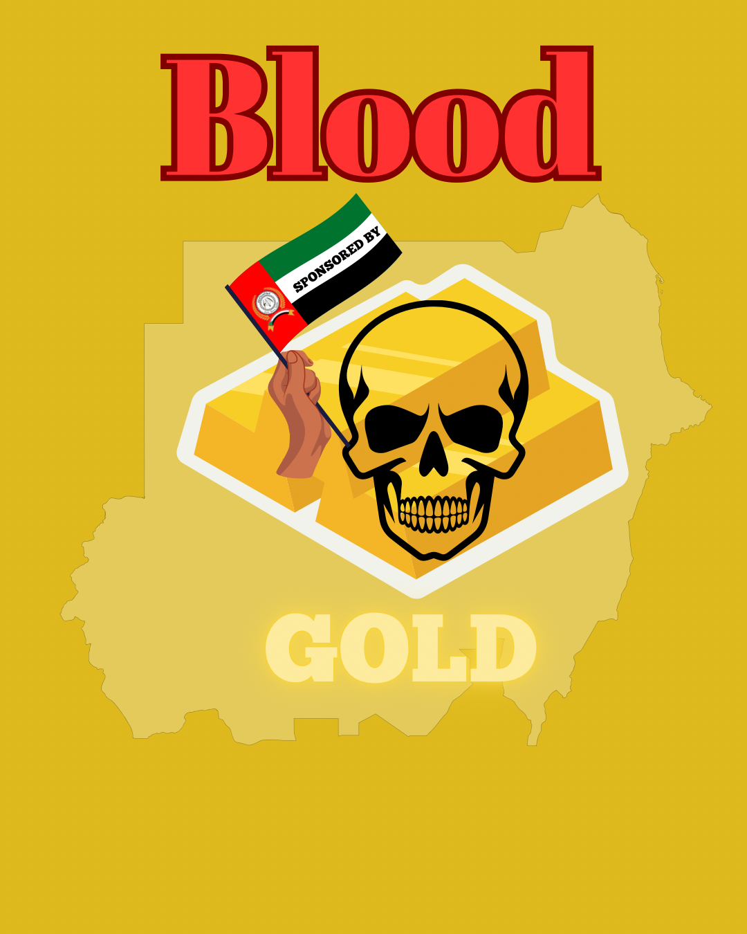 cover single art Blak-Ram Blood Gold