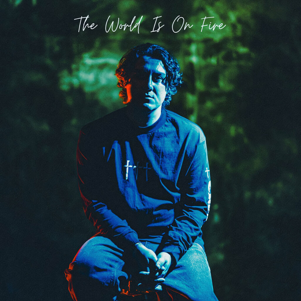 cover single art Joey Collins The World Is On Fire