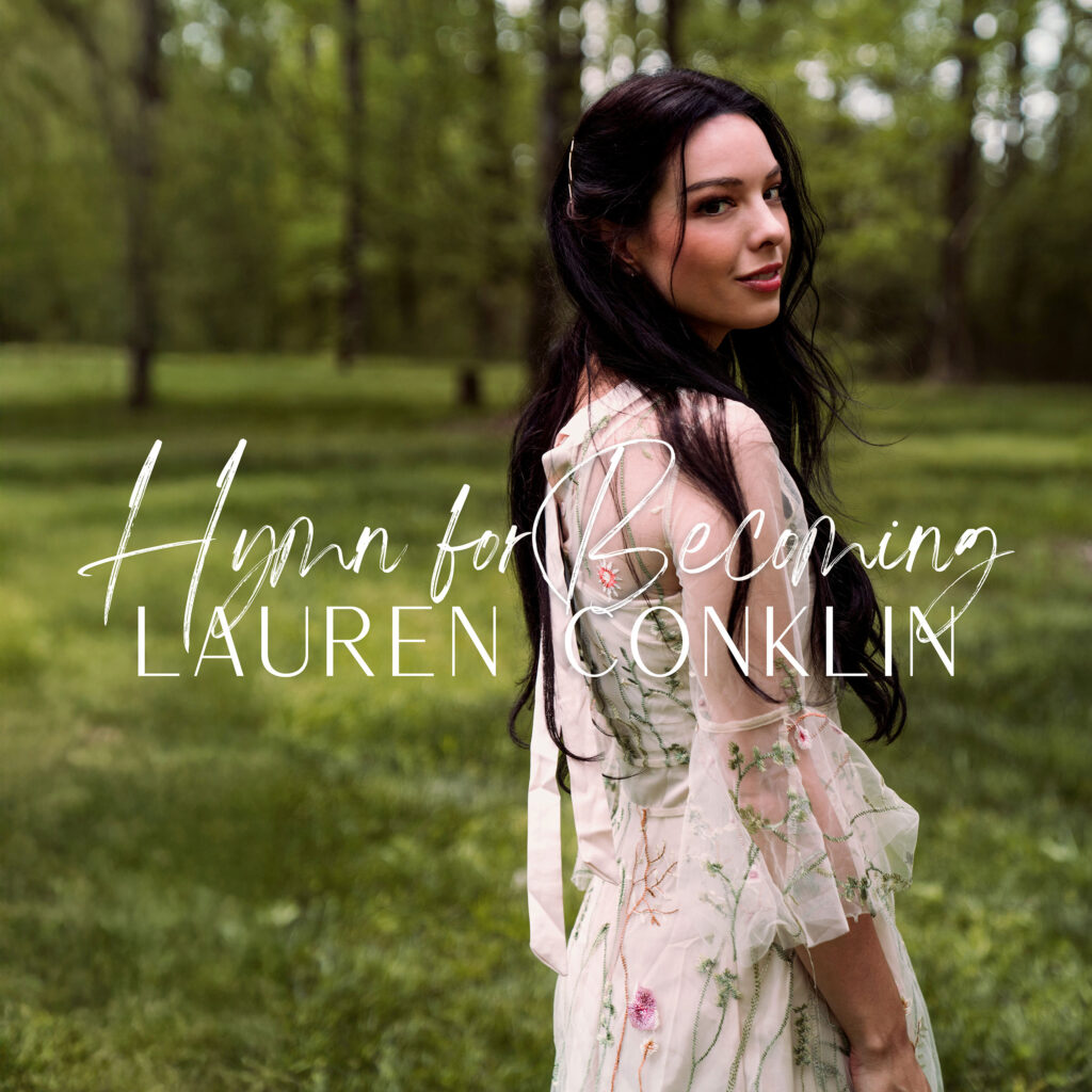 cover single art Lauren Conklin Hymn for Becoming