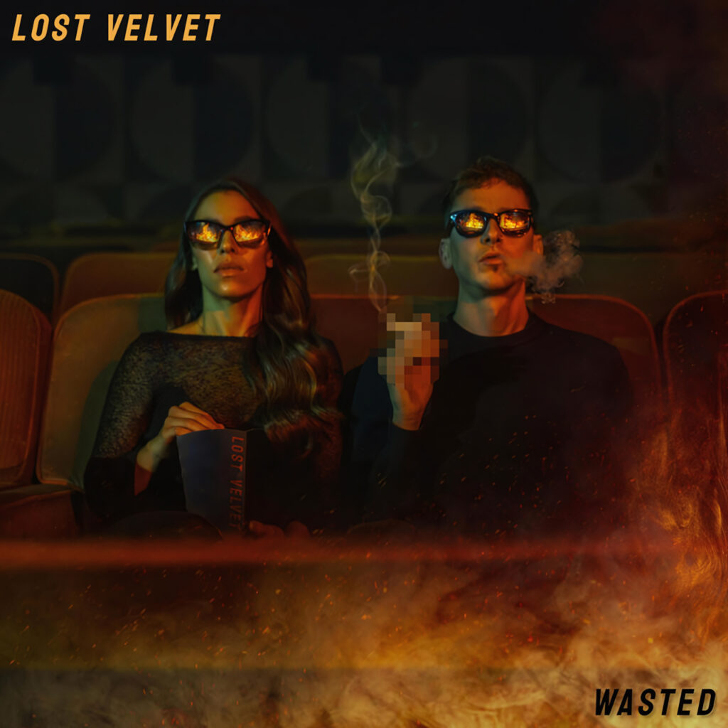cover single art Lost Velvet Wasted