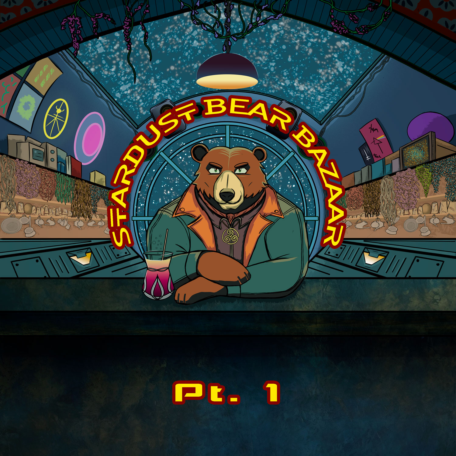“Stardust Bear Bazaar Pt. 1” de New Laconia: una aventura sci-fi contada en ritmo y melodía