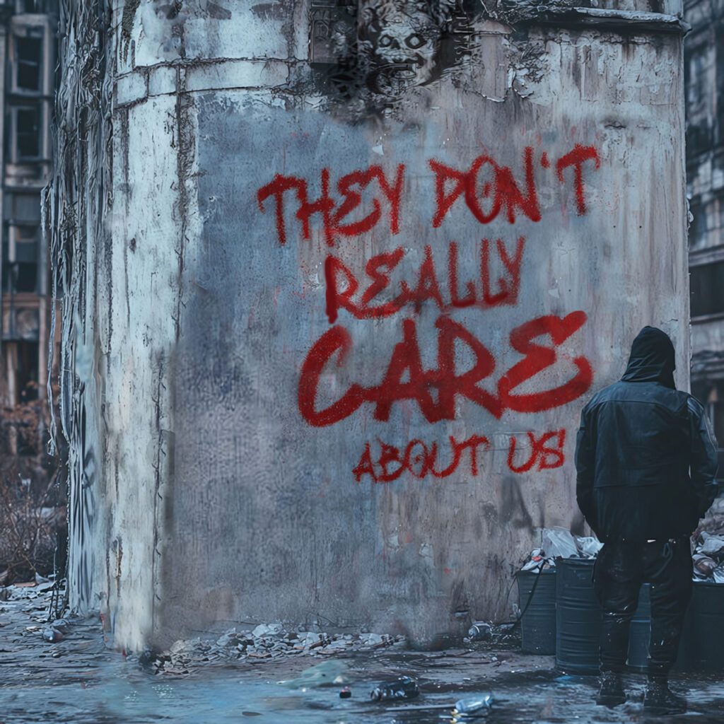 cover single art Saliva Judge & Jury They Dont Really Care About Us