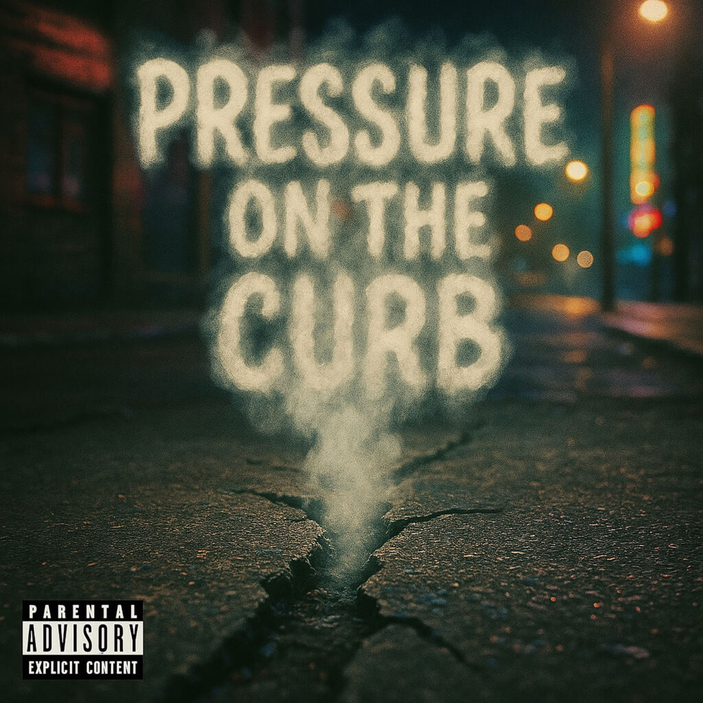 cover EP art Handles Tdnb Pressure on the Curb