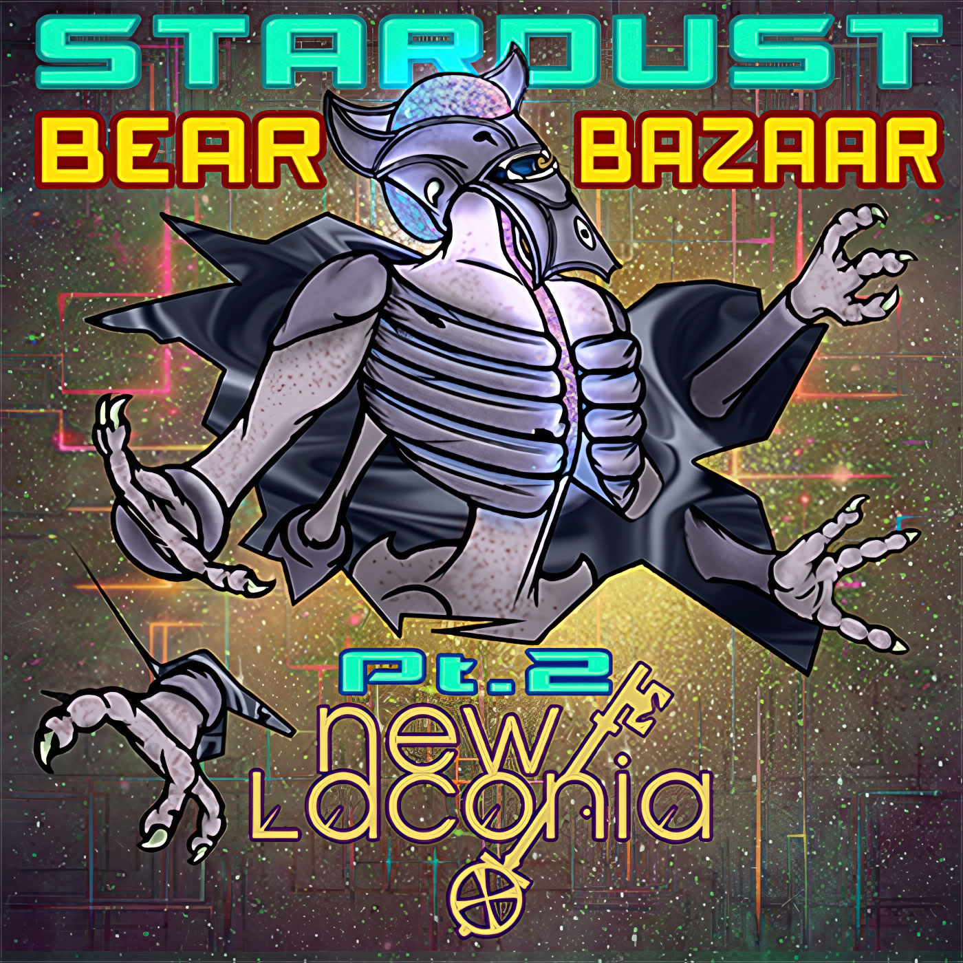 “Stardust Bear Bazaar, Pt. 2” de New Laconia: Acordeón, ciencia ficción y portales temporales