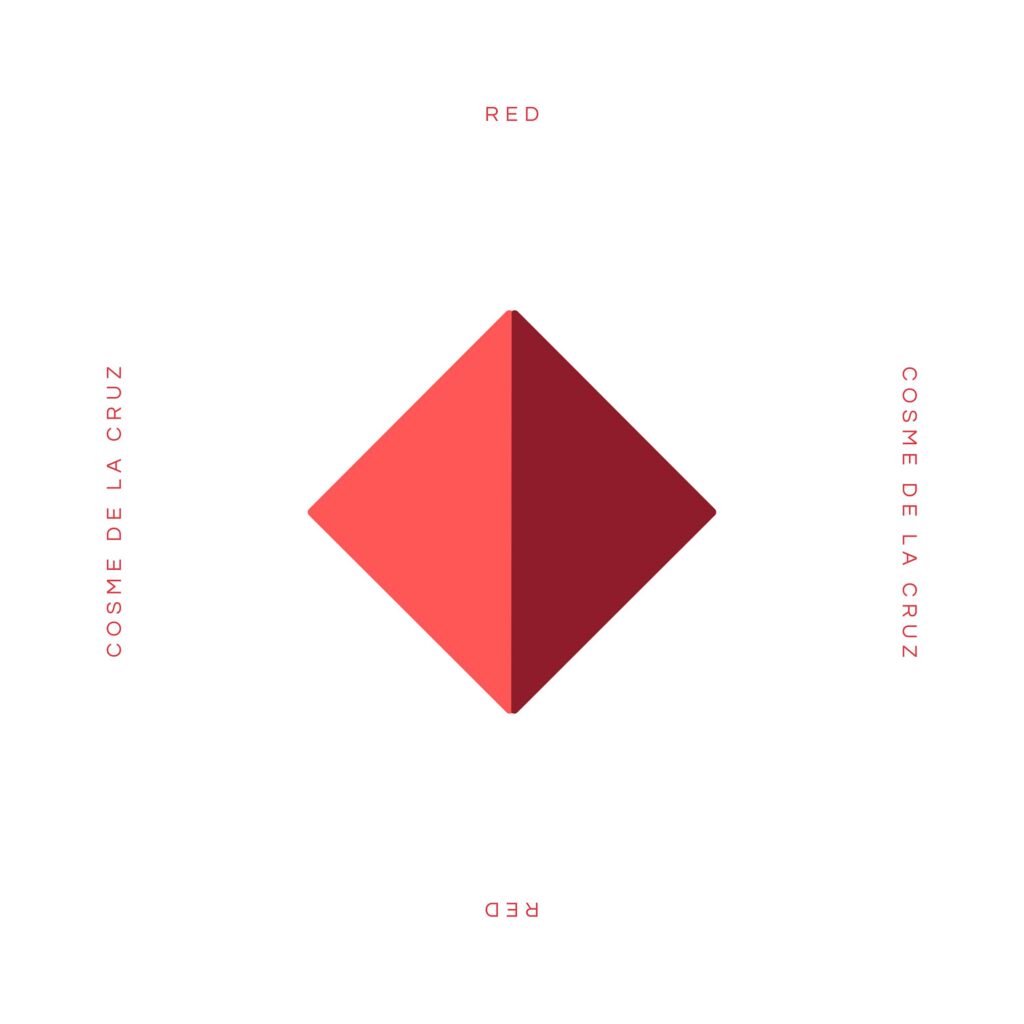 cover single art Cosme De La Cruz red