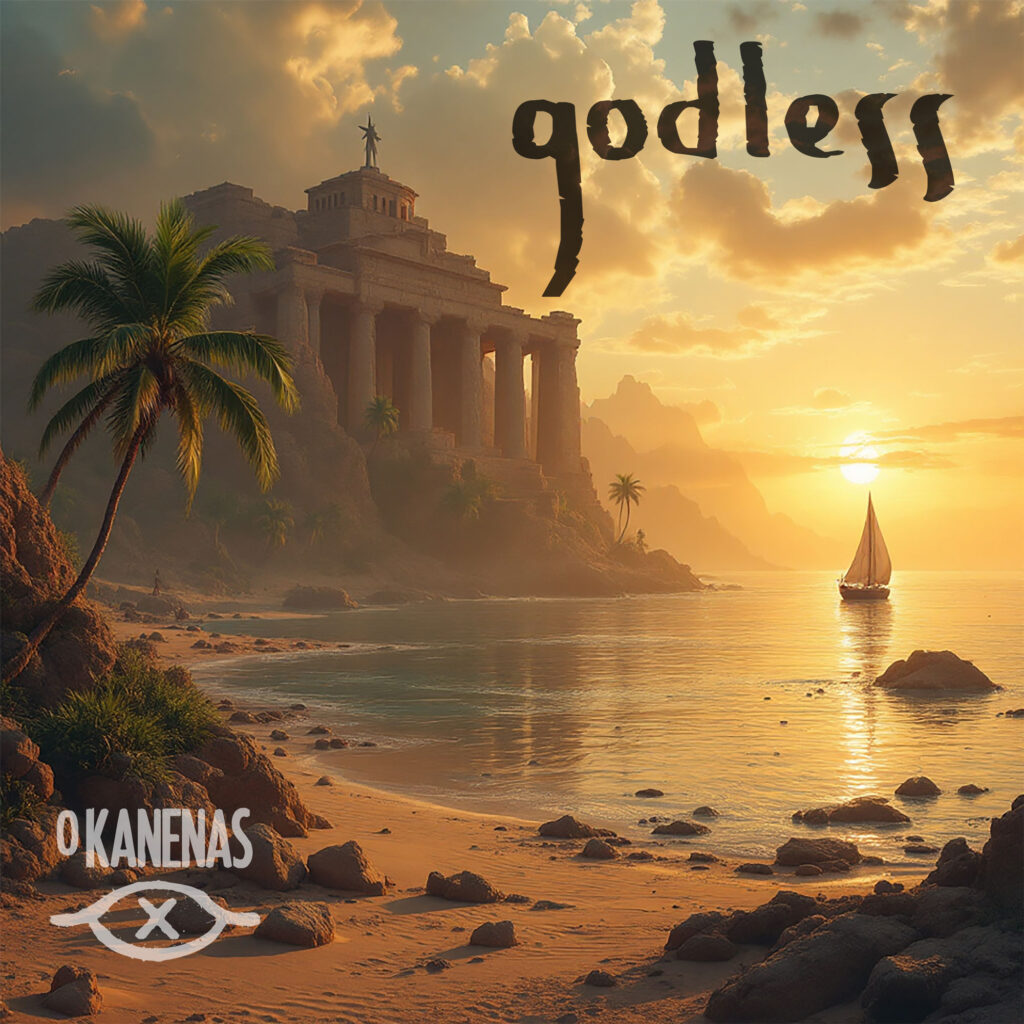 cover single art O KANENAS Godless
