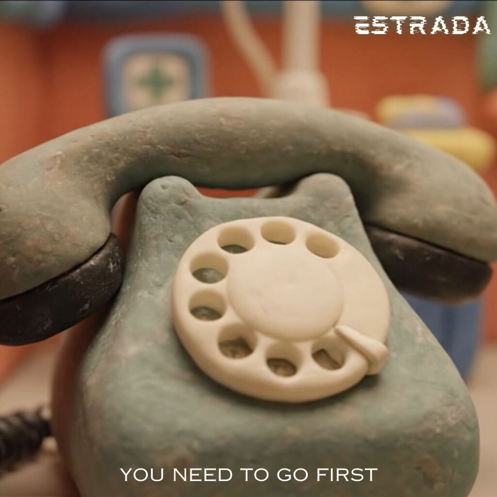 cover single art ESTRADA Music Project You need to go first