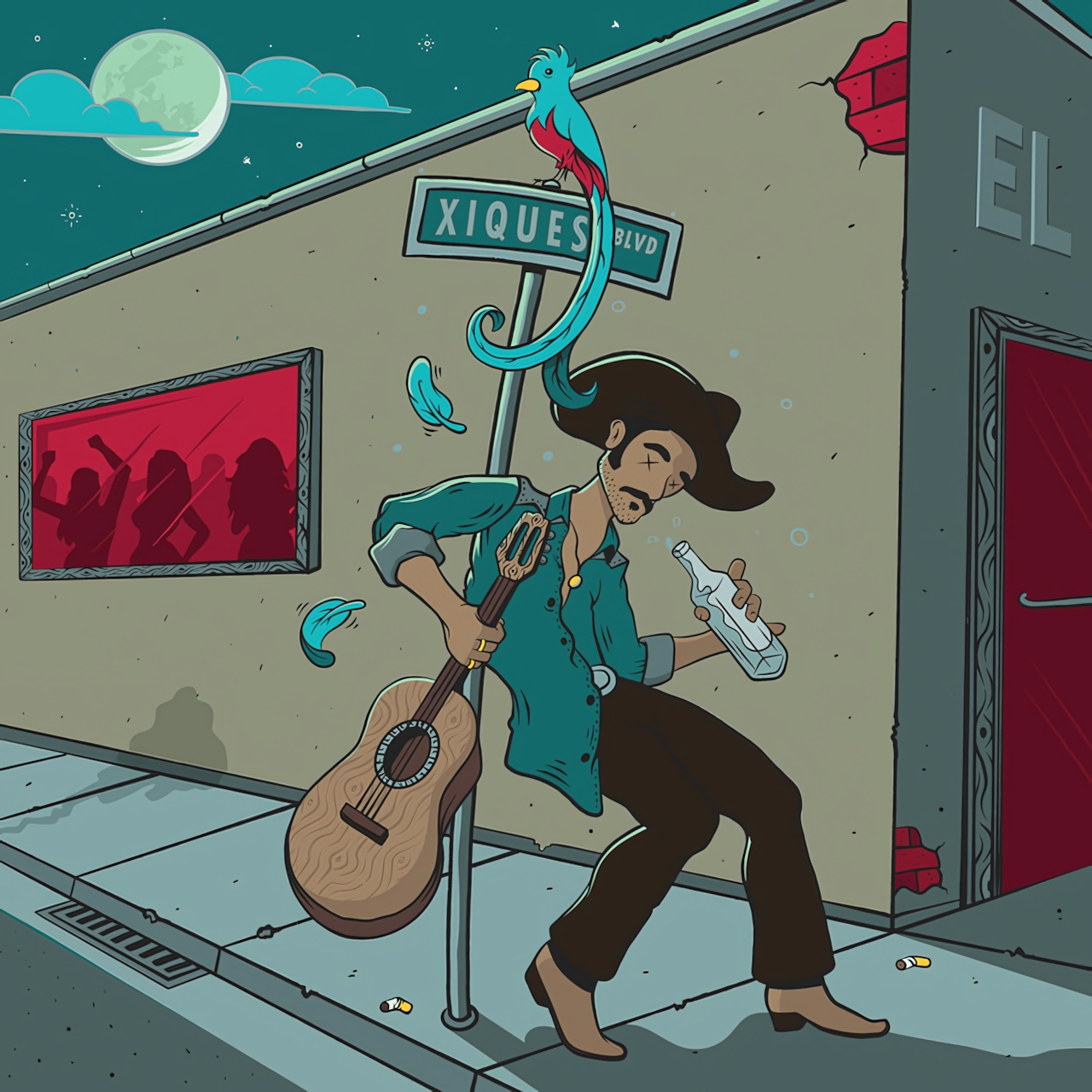 “El Tequiloco EP” de Los Xiqueños: cumbia psicodélica con alma rockera