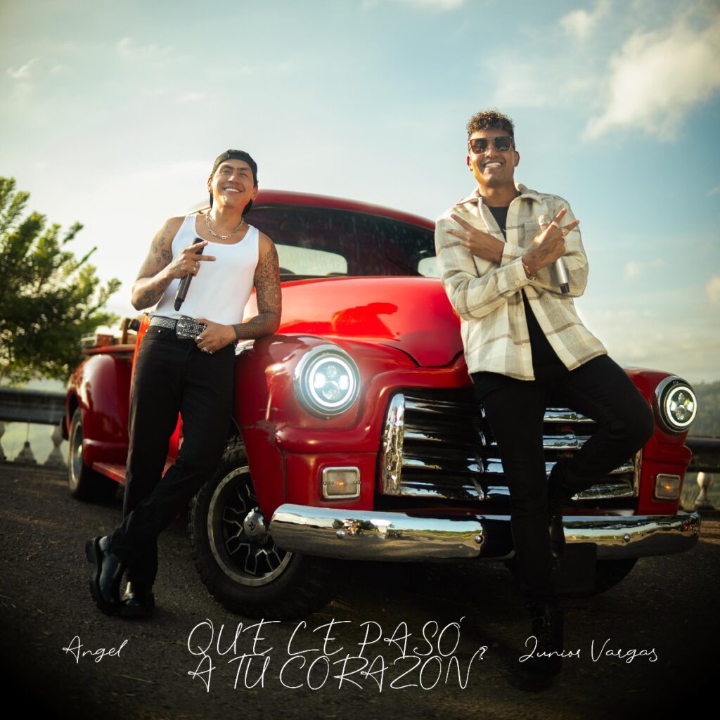 portada single art angel popular junior vargas que le paso a tu corazon