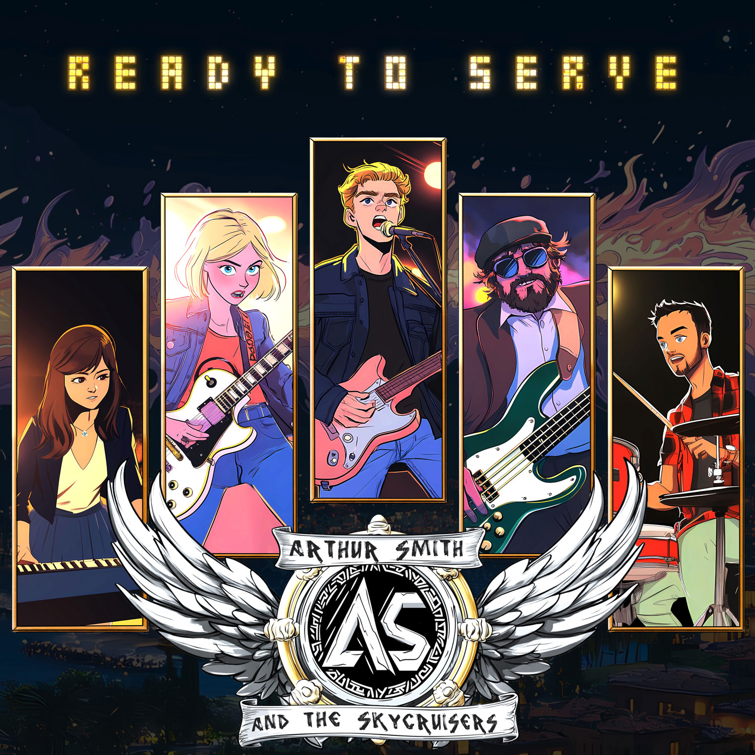 “Ready To Serve” de Arthur Smith and The Skycruisers: el regreso del pop rock sincero