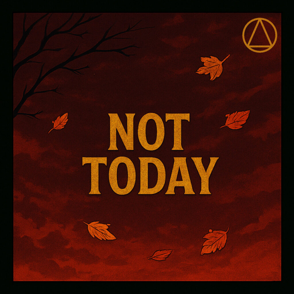 cover single art Autonym Not Today