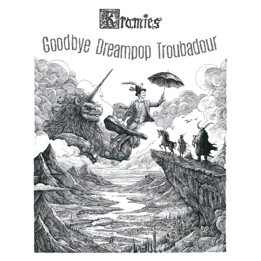 cover single art Kramies Goodbye Dreampop Troubadour