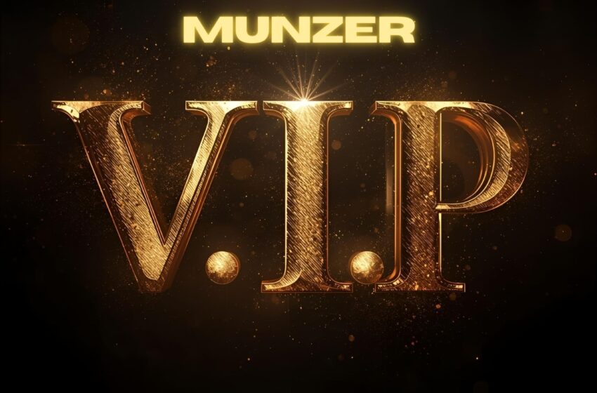  MUNZER combina calle y ritmo en su nuevo single “V.I.P”