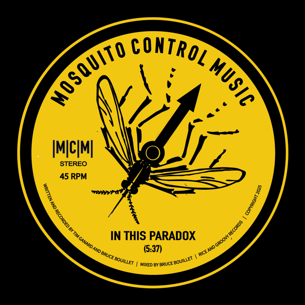 cover single art Mosquito Control Music in this paradox