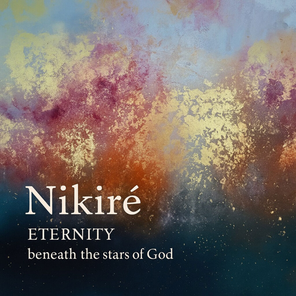 cover single art Nikire ETERNITY beneath the stars of God