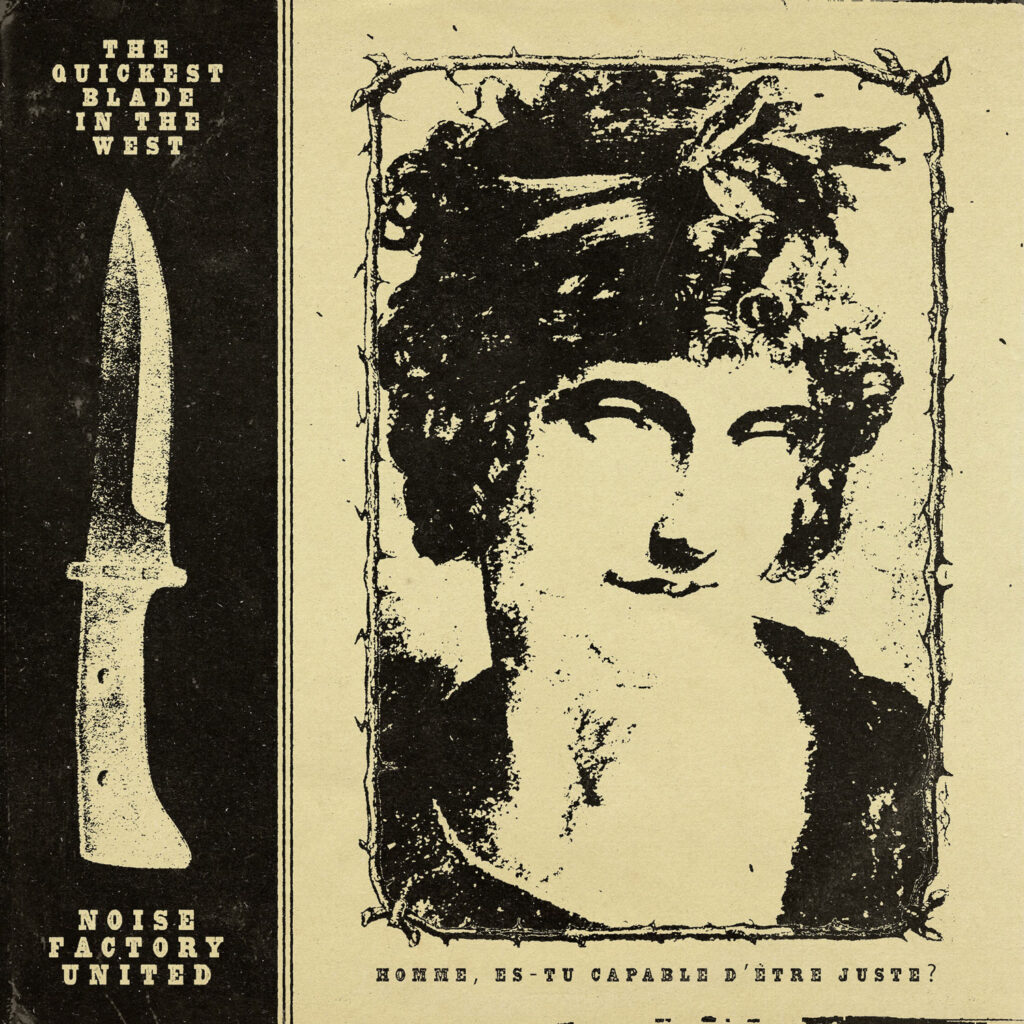 cover single art Noise Factory United The Quickest Blade in The West