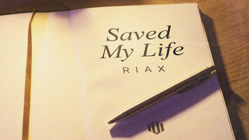 cover single art Riax Saved My Life A Story To Myself