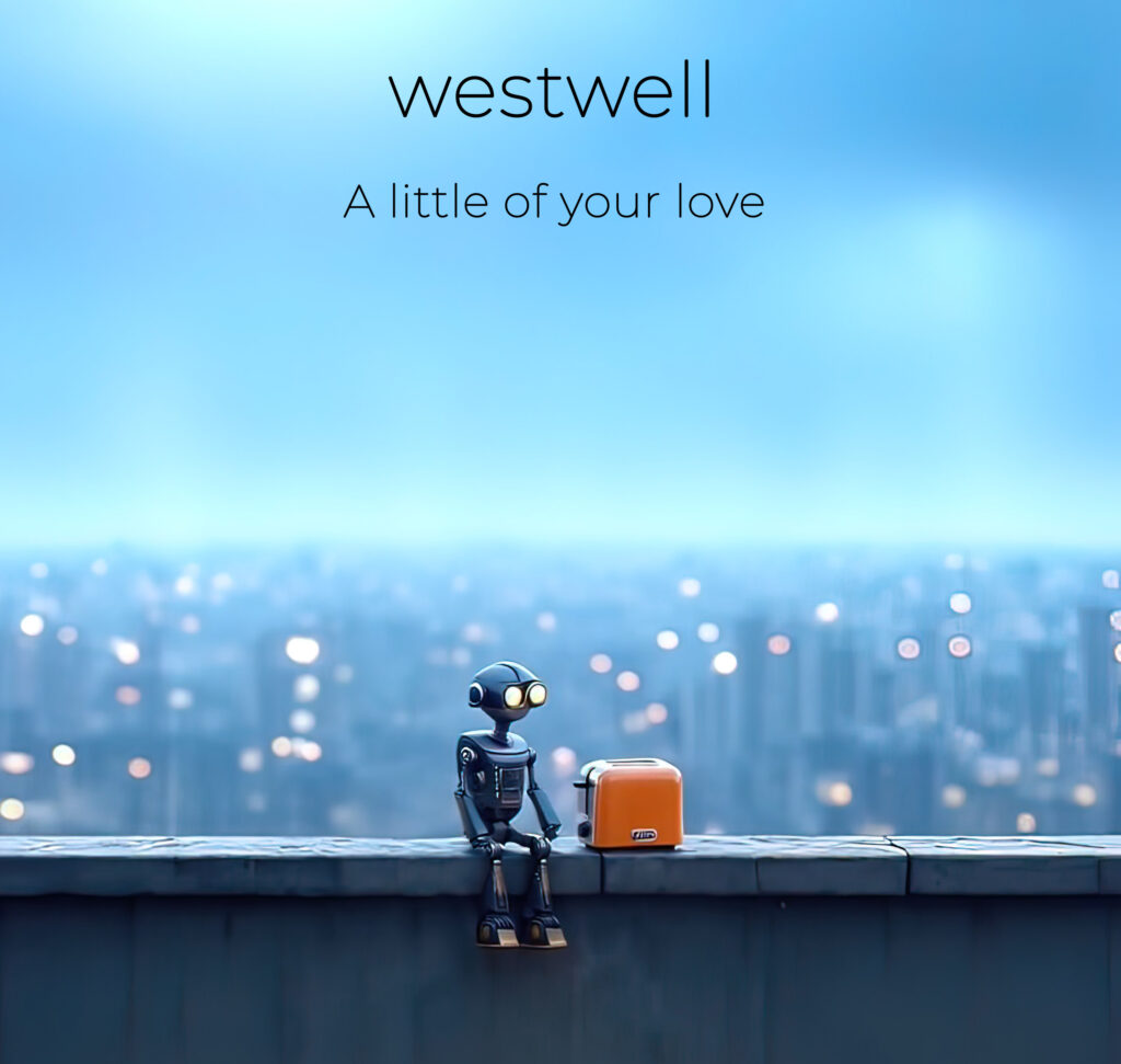 cover single art Westwell a little of your love
