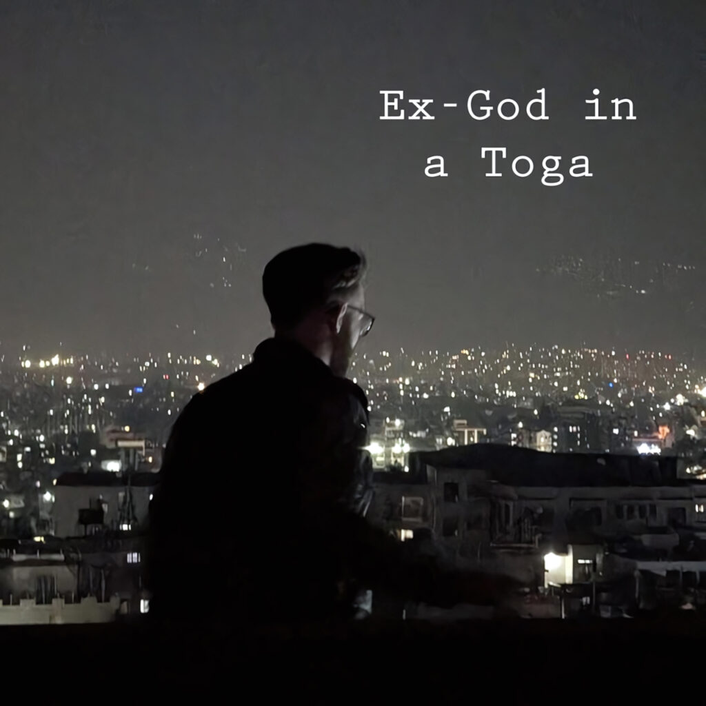 cover single art Alpaca in Chief ex god in a toga