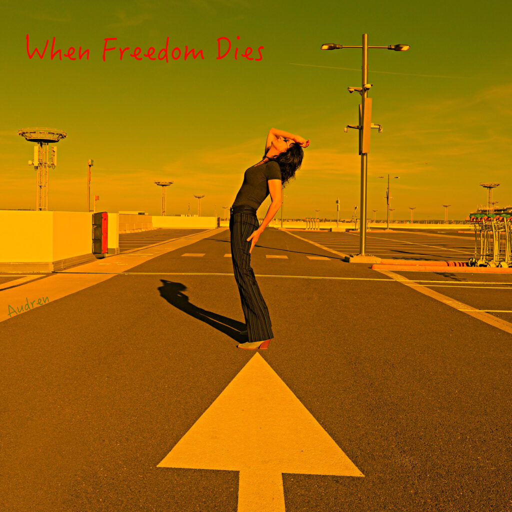 cover single art Audren When Freedom Dies