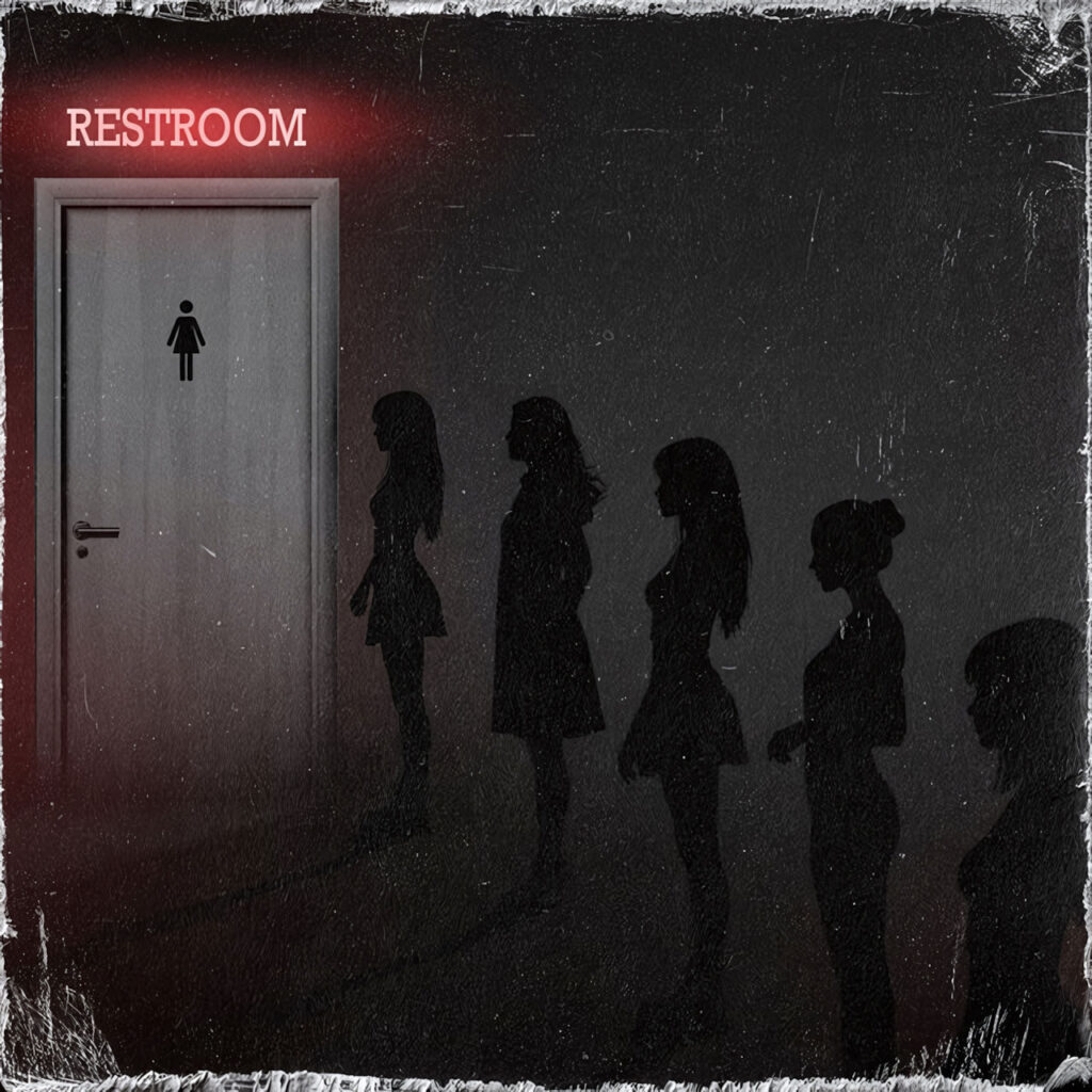 cover single art Johnny Alonzo Restroom Line