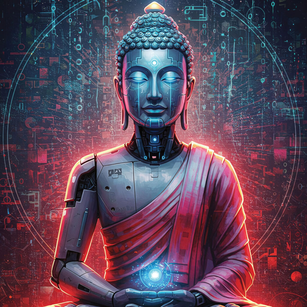 cover single art Peter Haeder AI Buddha MK 2