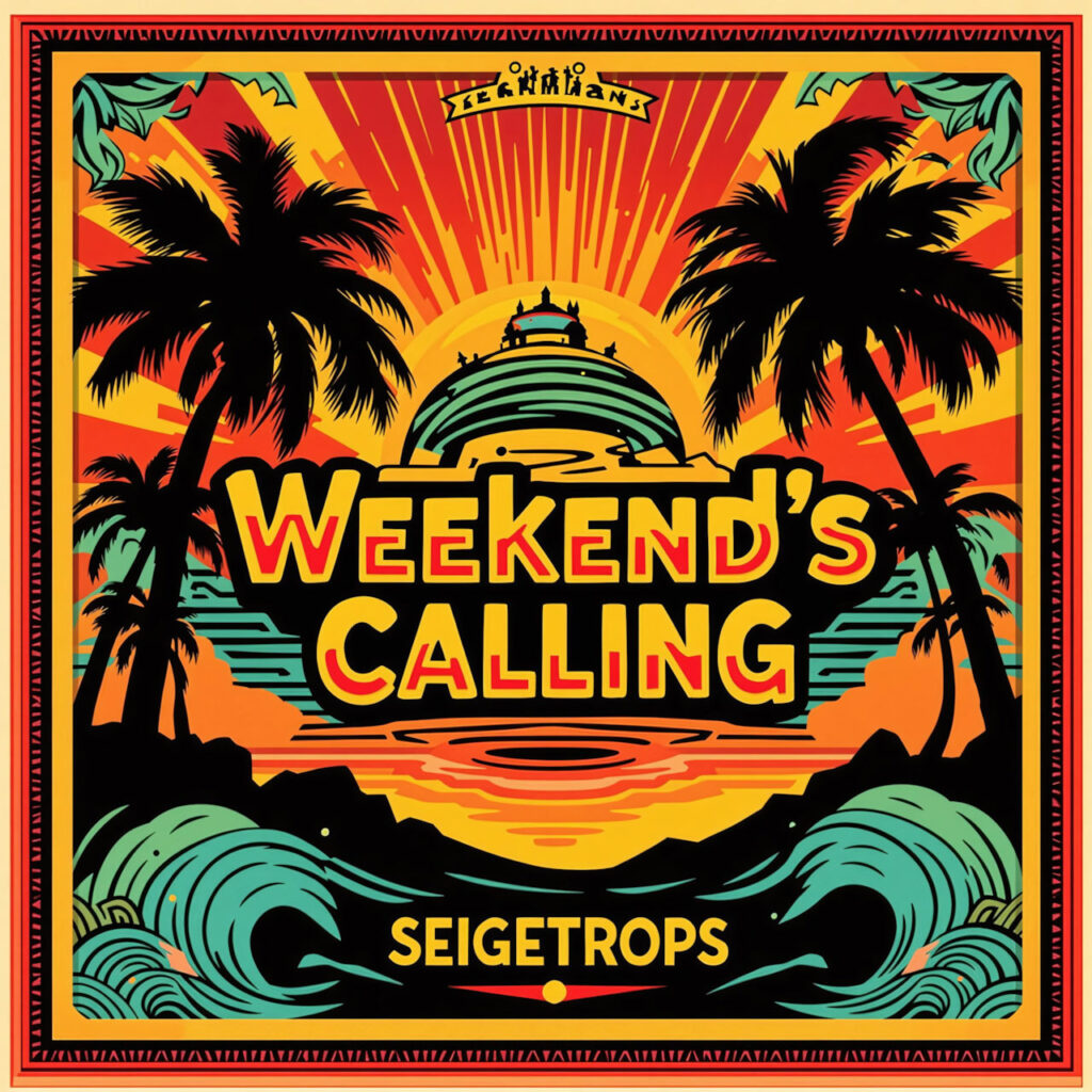 cover single art Seigetrops weekends calling