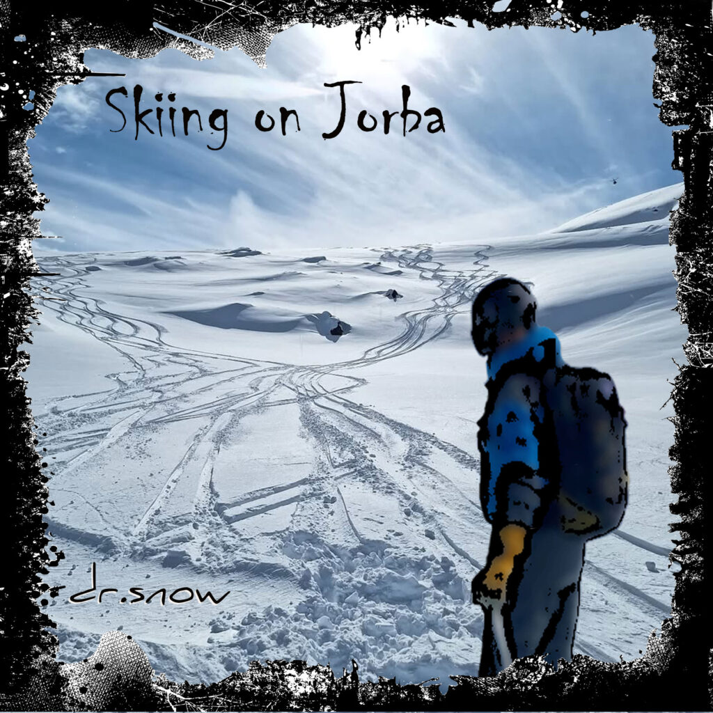 cover single art dr snow skiing on jorba
