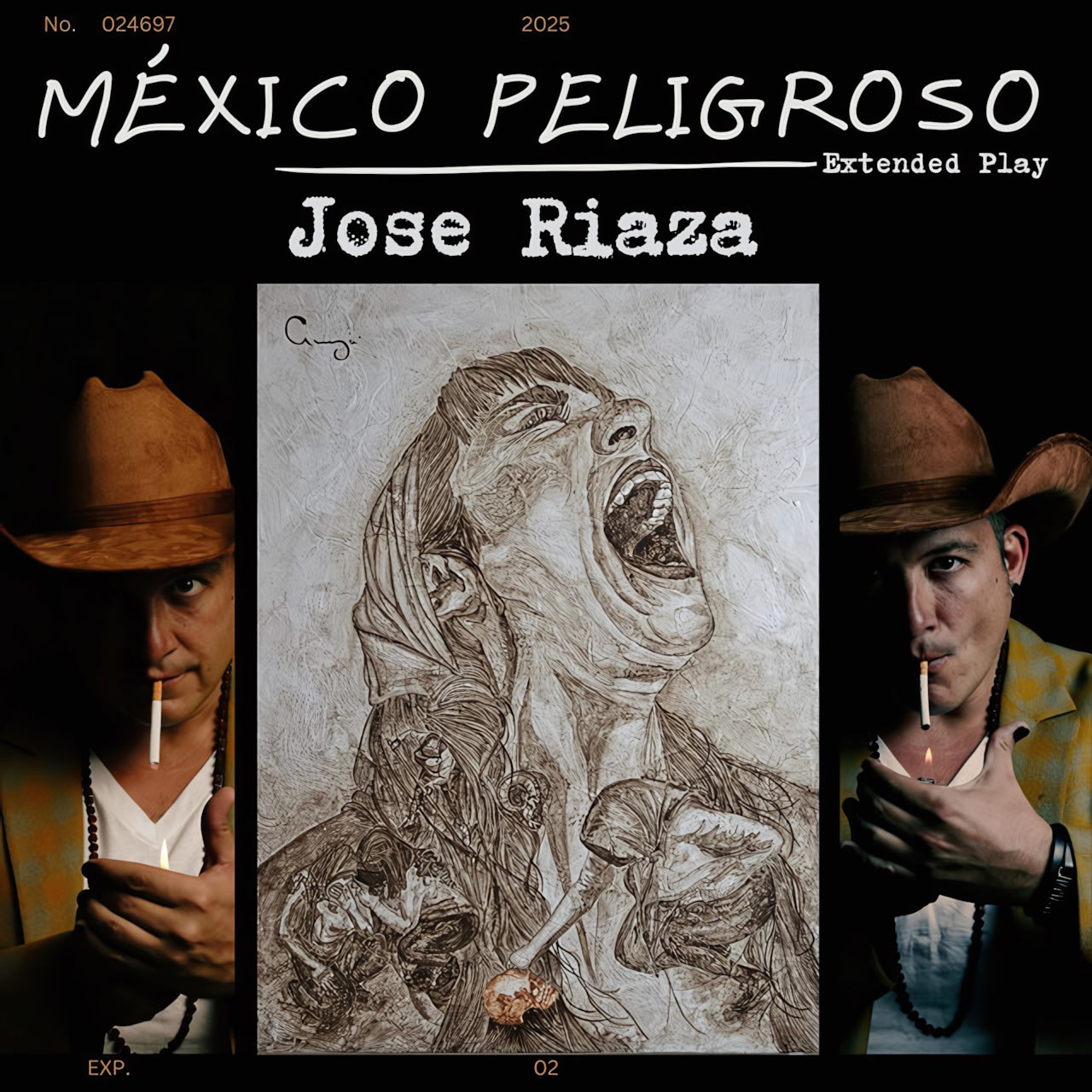 José Riaza alza la voz con el poderoso EP “México Peligroso”