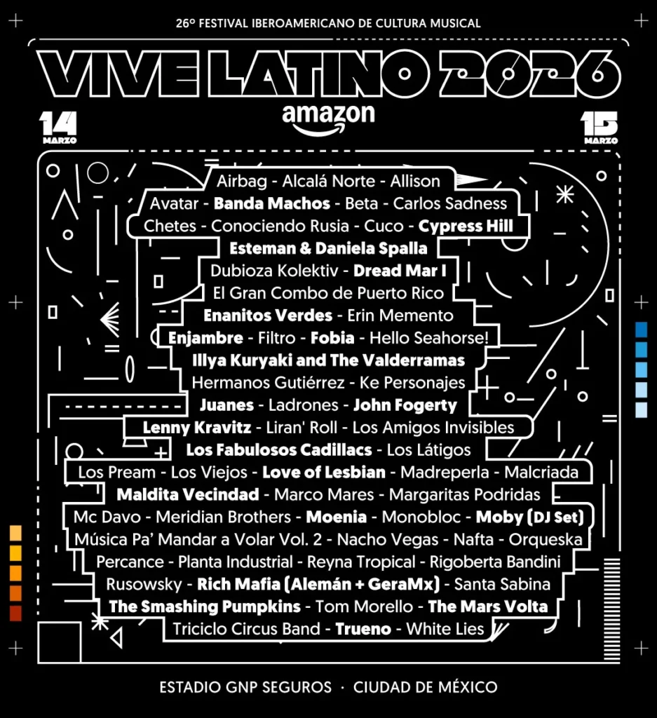 poster vive latino 2026