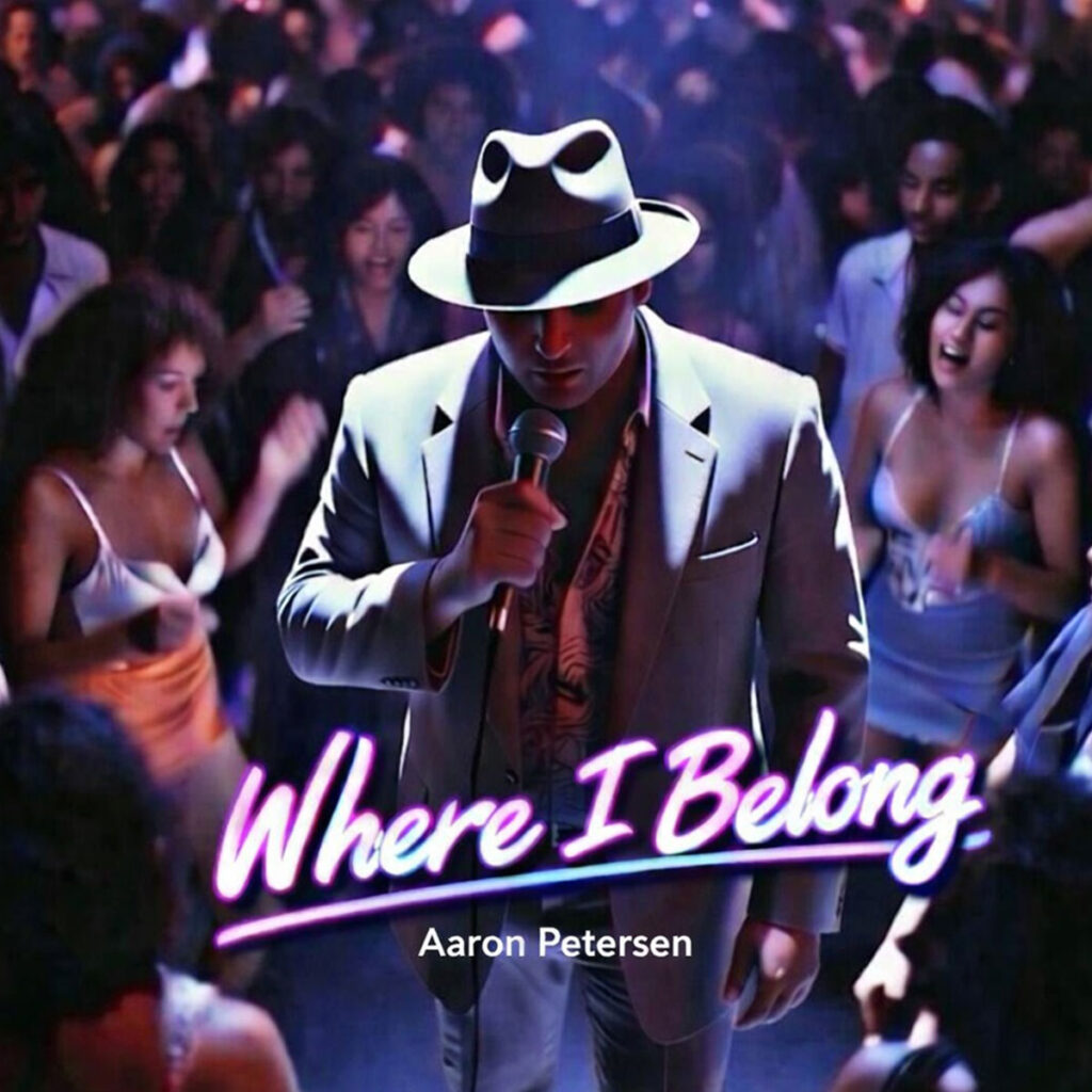 cover single art Aaron Petersen Where I belong