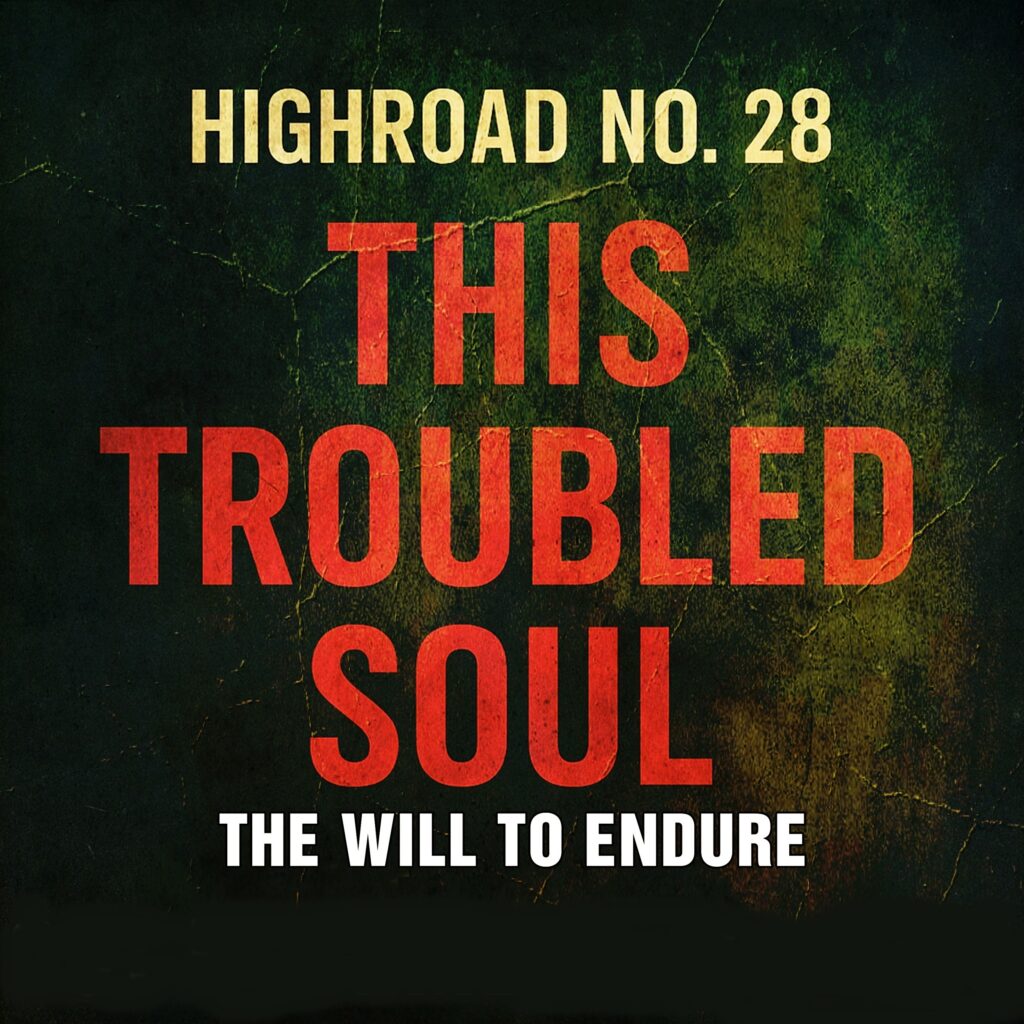 cover single art Highroad No 28 Thistroubledsoul