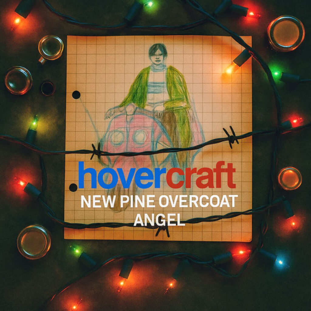 cover single art Hovercraft New Pine Overcoat Angel