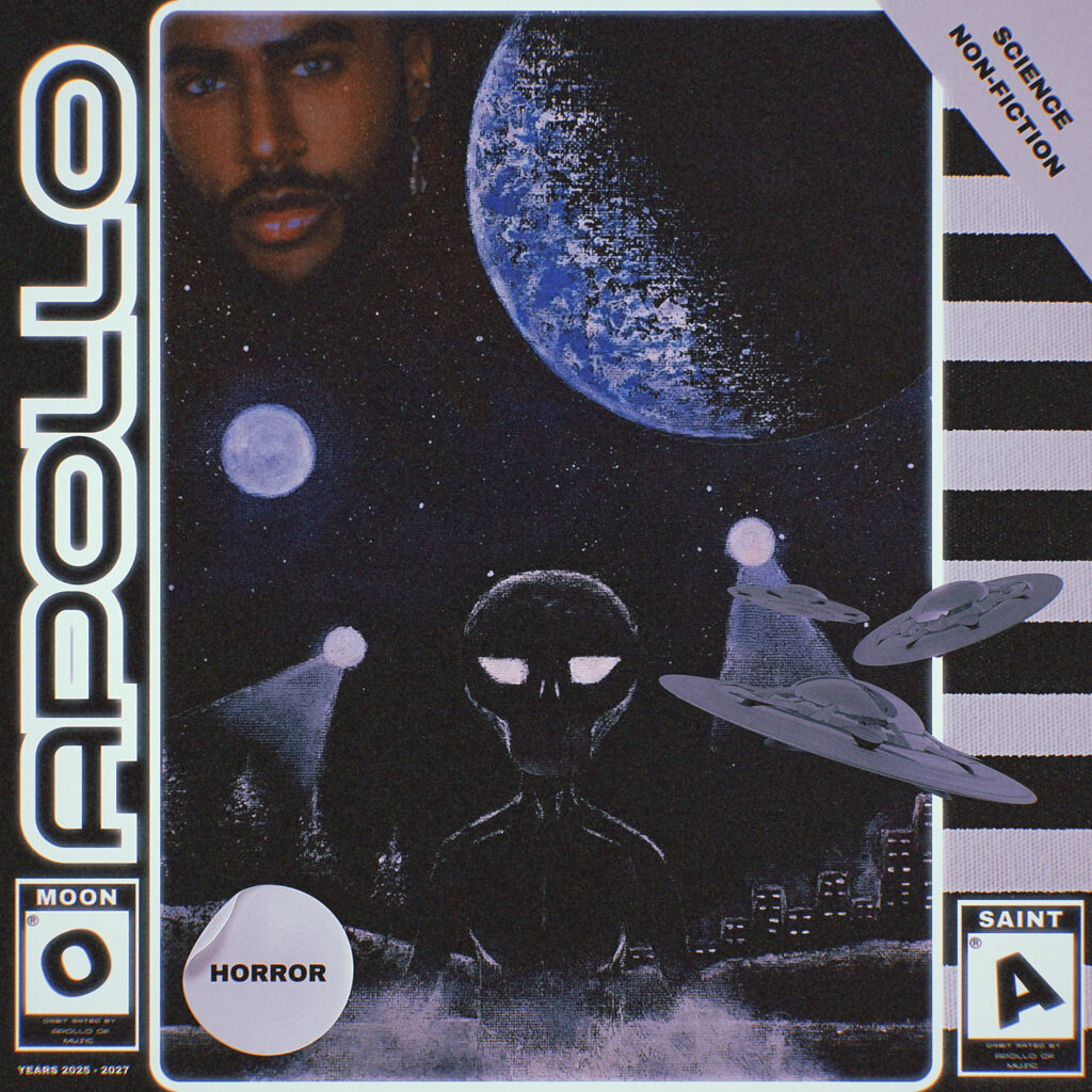 cover single art JESUS THE APOLLO THE MOON MAN