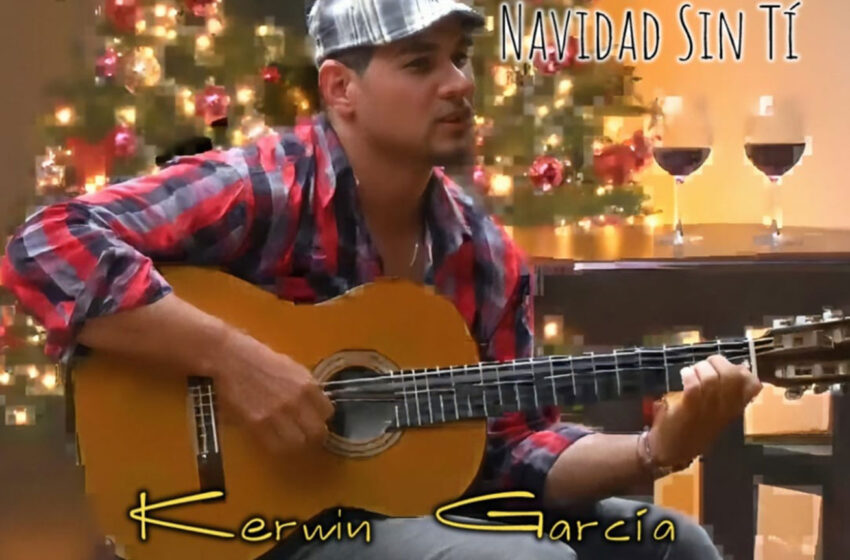  Kerwin García retrata la ausencia en “Navidad Sin Ti”