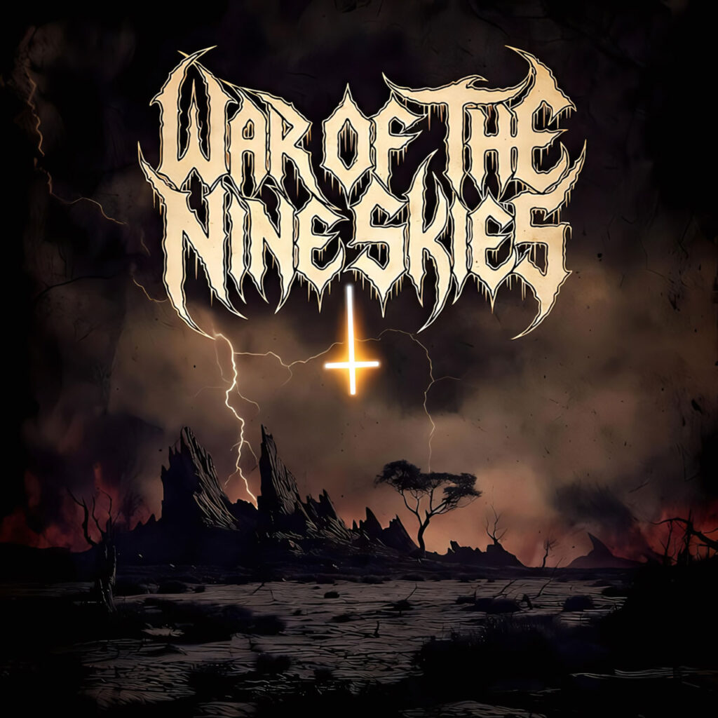 cover single art WOLFTOMB War Of The Nine Skies