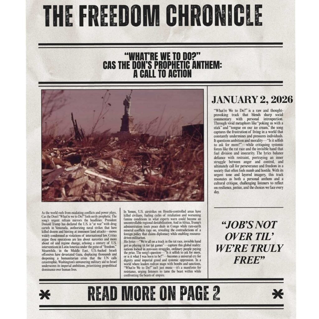 cover single art Cas the Don What re we to Do