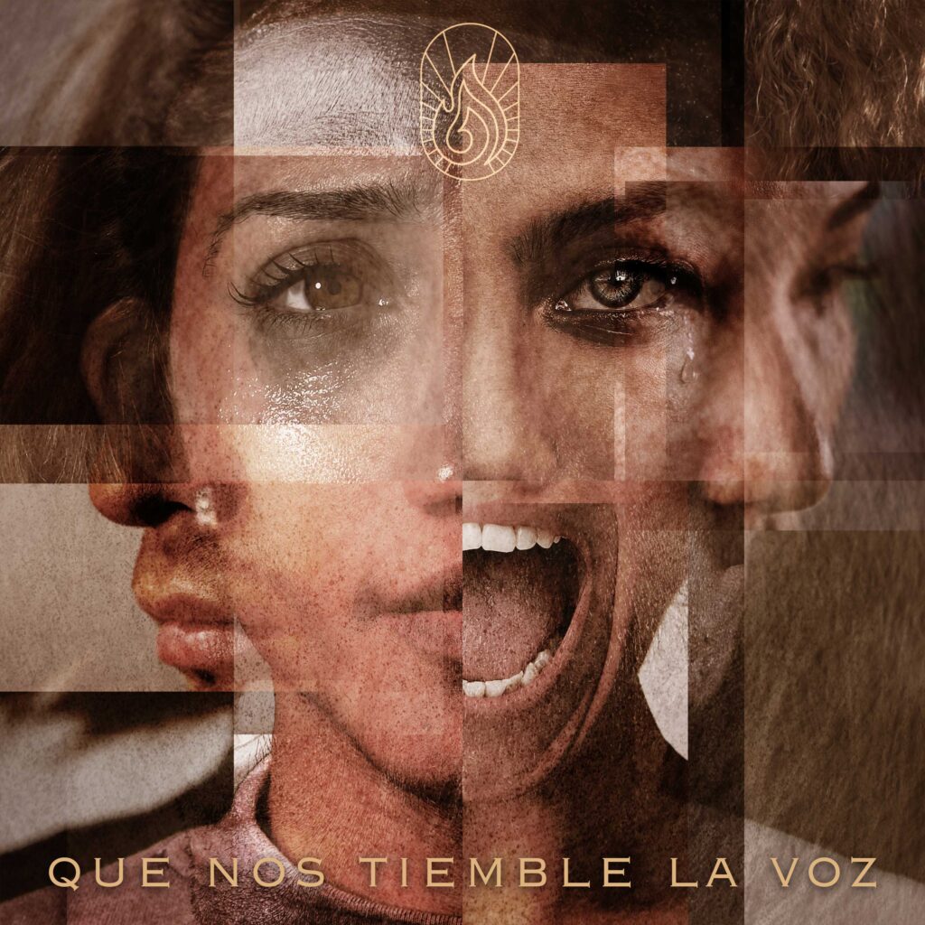 cover single art El Mar en Llamas que nos tiemble la voz