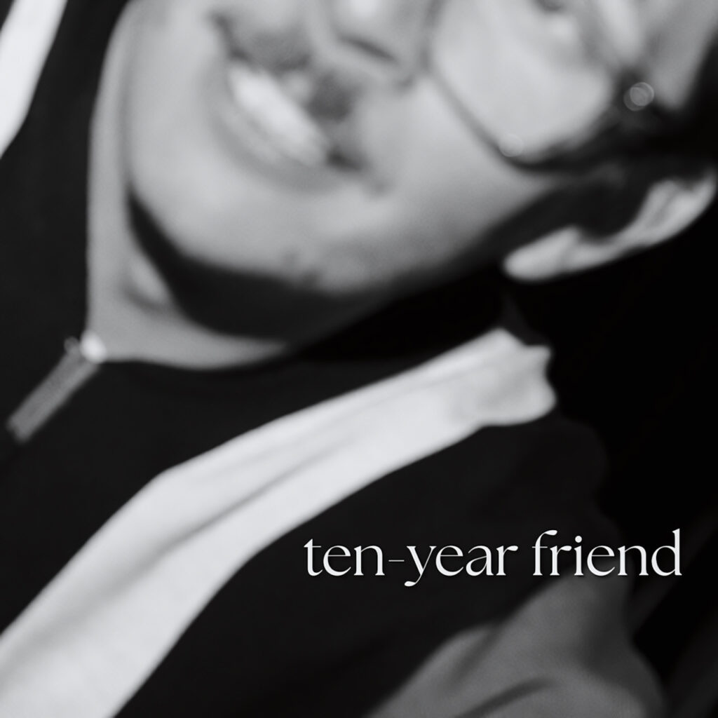 cover single art Frank Caito Ten Year Friend