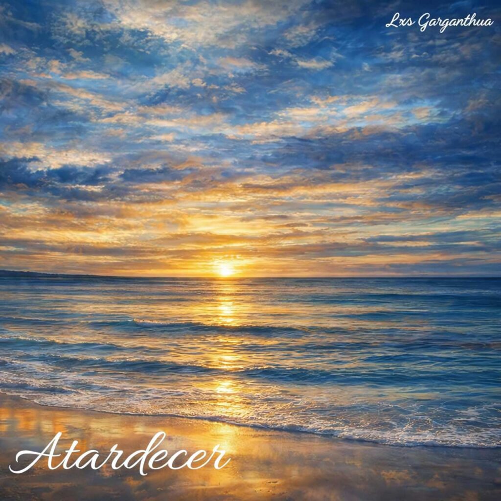 cover single art Lxs Garganthua Atardecer