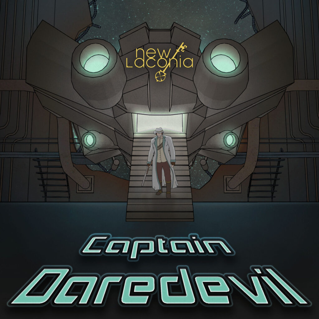 cover single art New Laconia Captain Daredevil