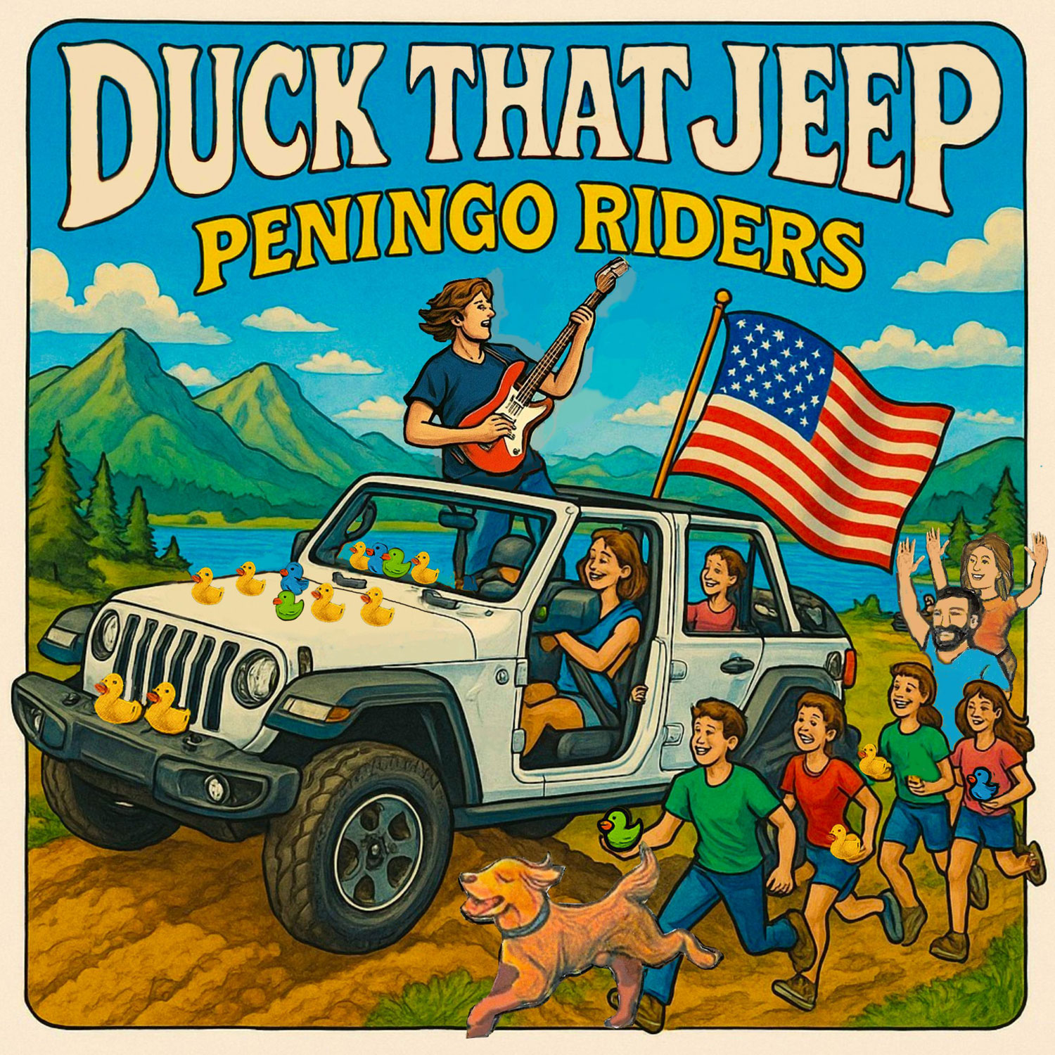 Peningo Riders convierte “Duck That Jeep” en himno viral