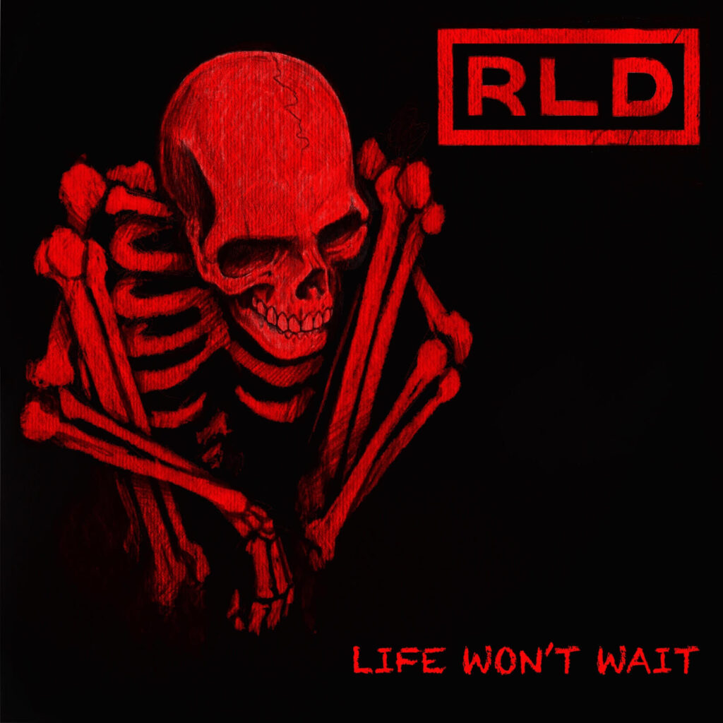 cover single art The Red Lite District living in slow motion
